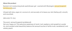 Mixologie Luxury Body Wash