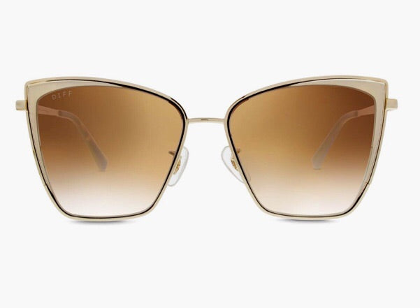 Becky Diff Sunglasses - Gold