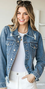 Dare To Love Her Denim Jacket