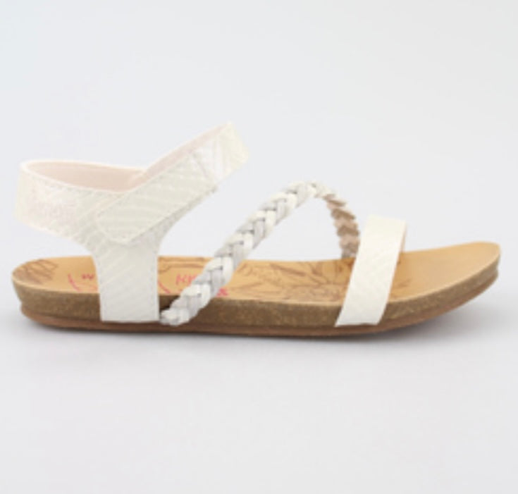 Blowfish Goya Kids Sandal - Pearl White Venom