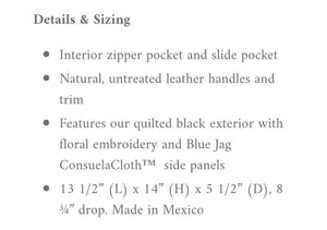 Consuela Classic Tote - Ezzy Black