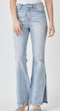 Noticed By All Slit Flare Jeans