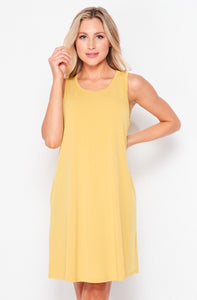 Any Time Any Place Sleeveless Swing Dress