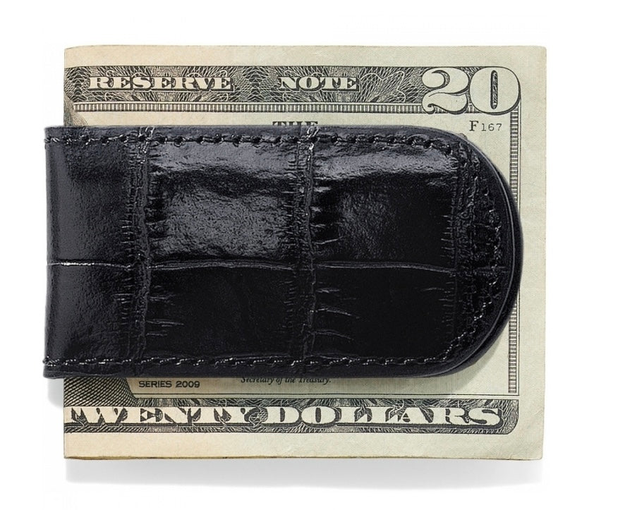 Brighton Croco Money Clip