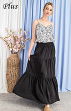 Going Abroad Tiered Maxi Skirt