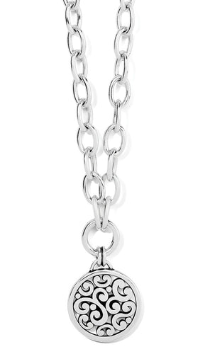 Brighton Contempo Medallion Charm Necklace