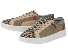 Hey Dudes Karina Beige Leopard Tennis Shoe