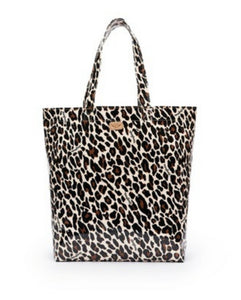 Consuela Mona Brown Leopard Grab n’ Go Tote