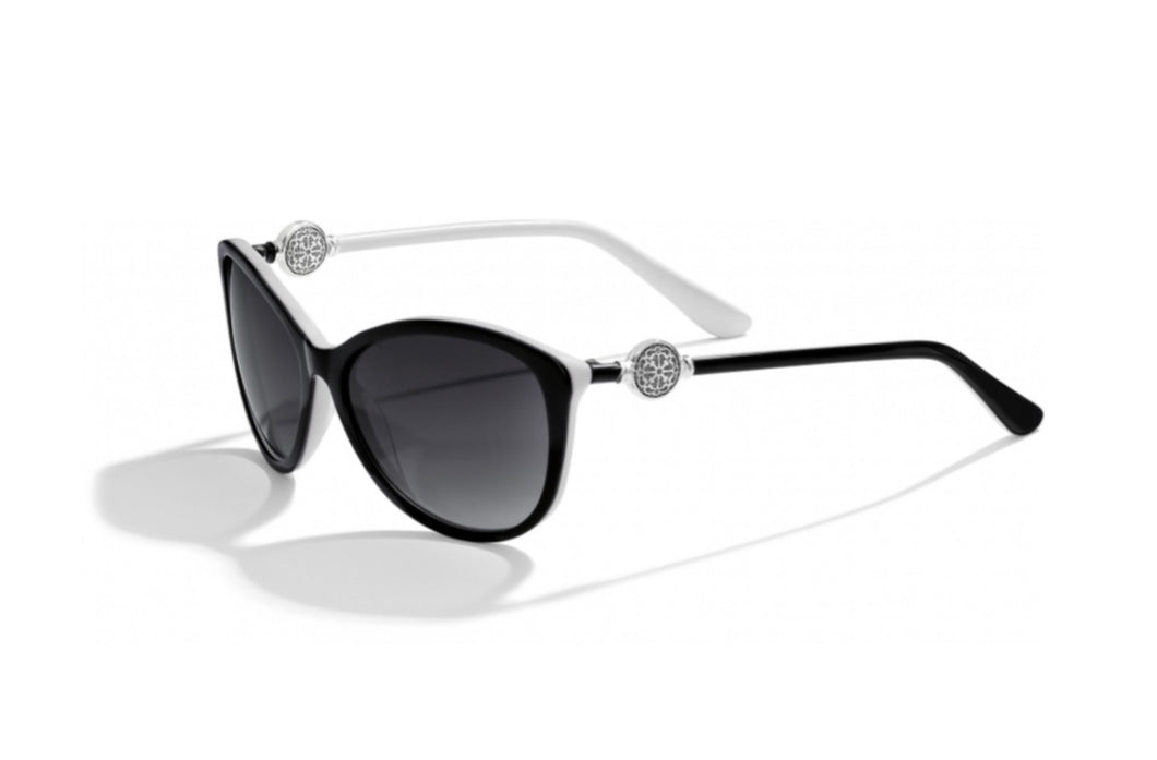 Brighton Ferrara Black/White Sunglasses