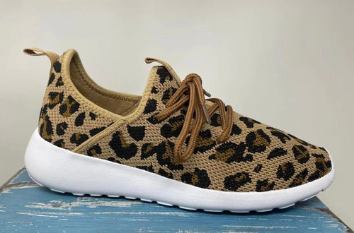 Very G Cerrito Leopard Tennis Shoe