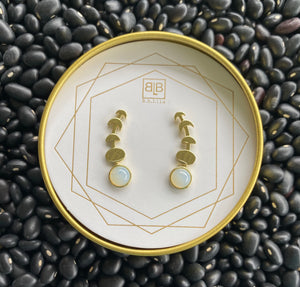 BB Lila Howl at the Moon Climber Earrings