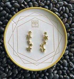 BB Lila Starry Ear Climber Earrings