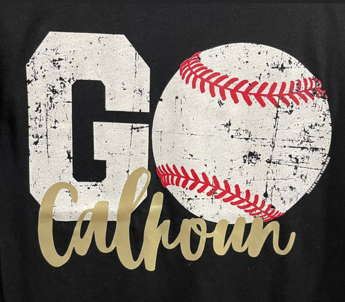 GO Calhoun Baseball Tee