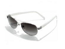 Brighton Sugar Shack White/Silver Sunglasses