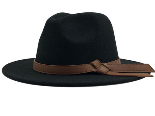 Tie Banded Panama Hat